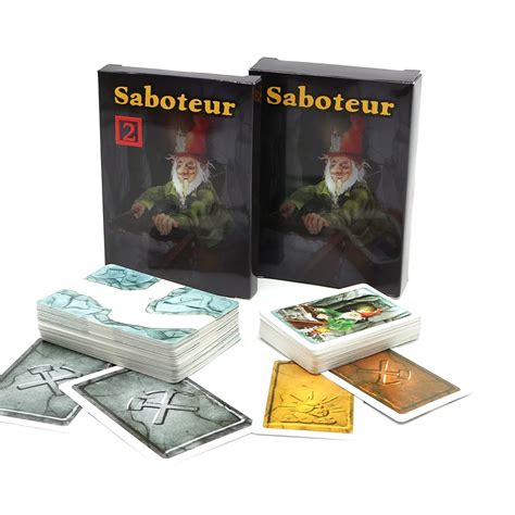 saboteur board game rules|Saboteur (card game) .